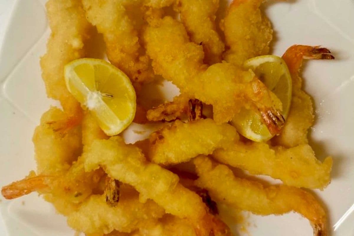 Deep-Fried Prawns