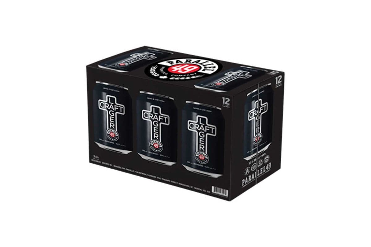 Parallel 49 Craft Lager (6 x 355 ml Cans)