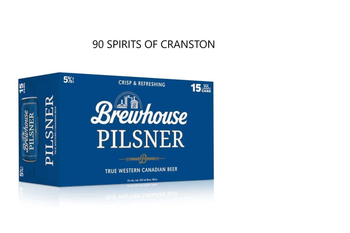 BREWHOUSE PILSNER 15 CANS (1 x 15 CANS )