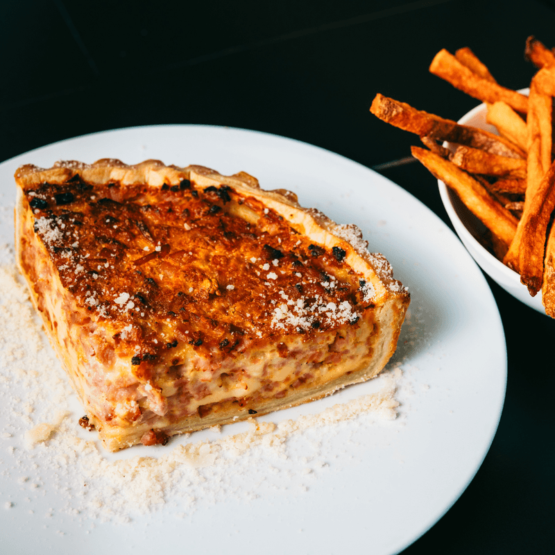 Quart De Quiche Lorraine / Quarter of Lorraine Quiche