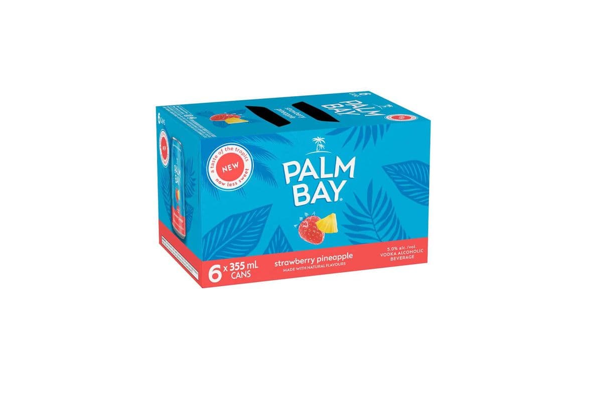 Palm Bay Strawberry Pineapple 6PK (6 x 355ml)