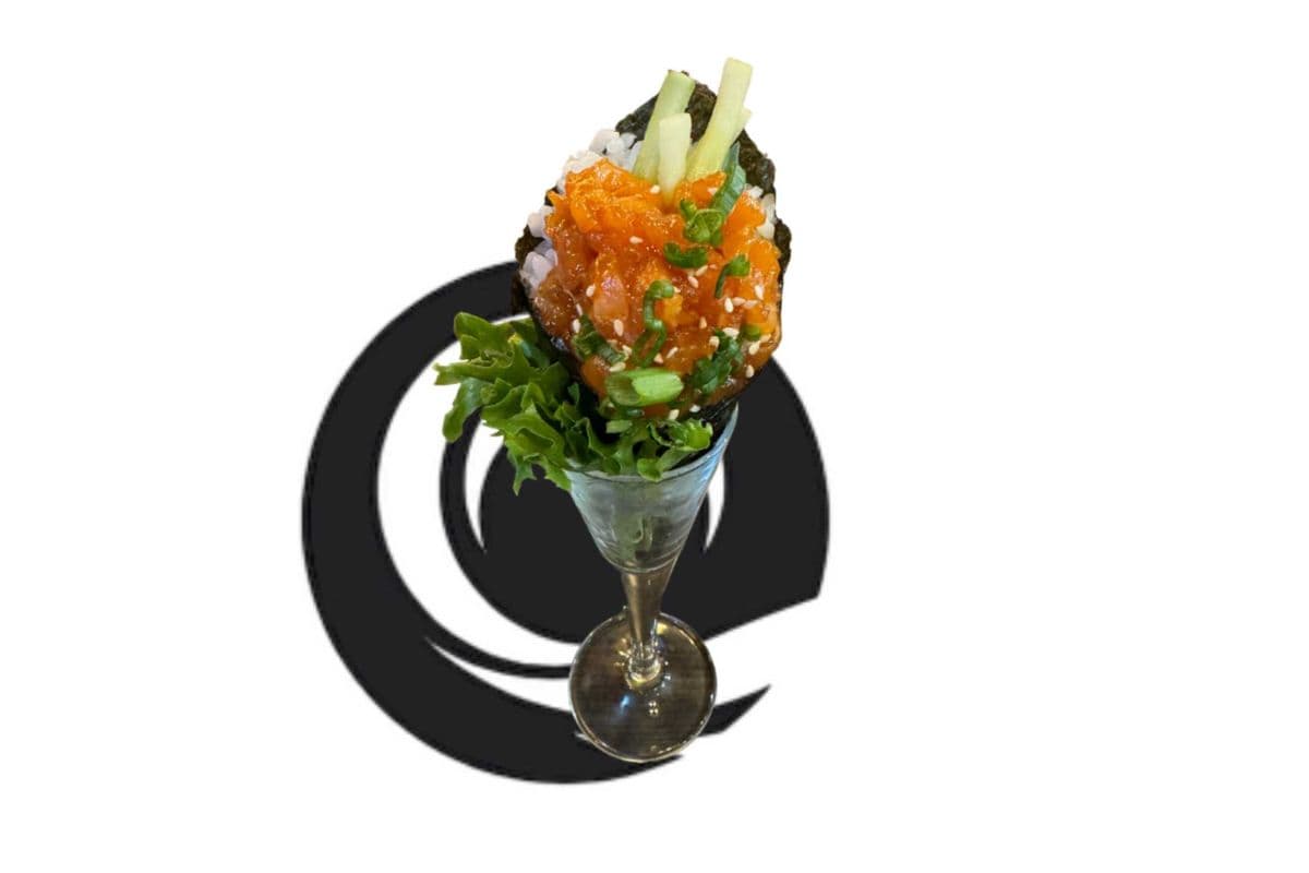 Spicy Salmon Cone