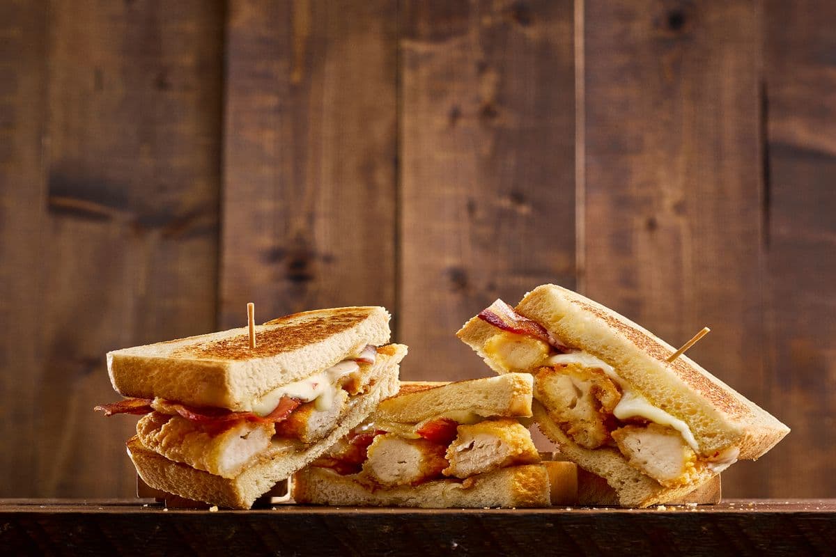 Chicken Strips Melt Sandwich