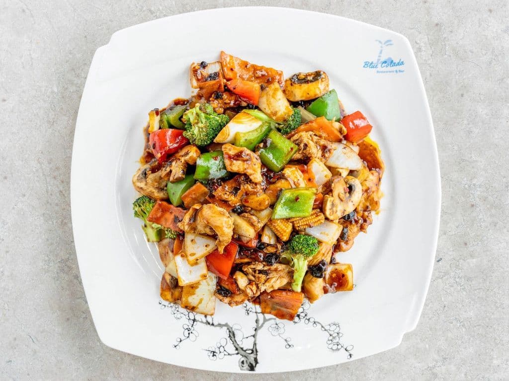 141.Black Bean Sauce w / Chicken