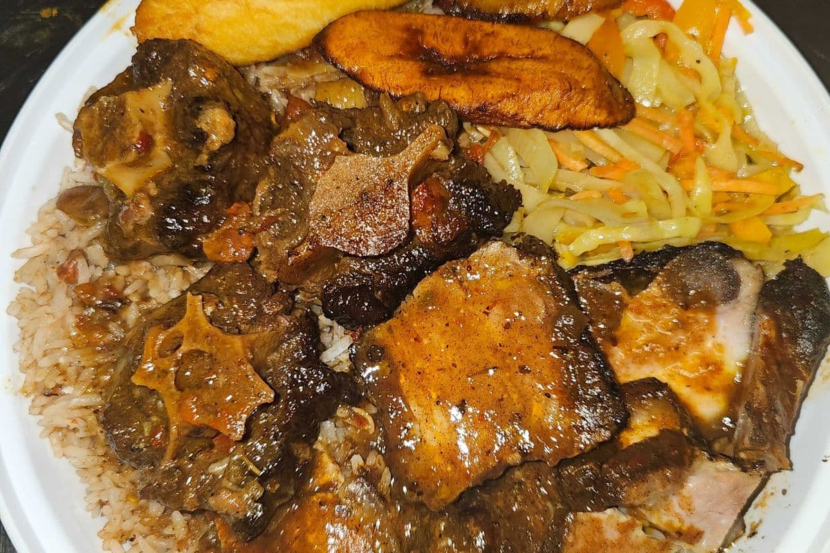 Jerk Pork and Oxtail
