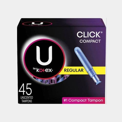 U by Kotex Click compact régulier (45 tampons) / U by Kotex Click Compact Regular (45 tampons)