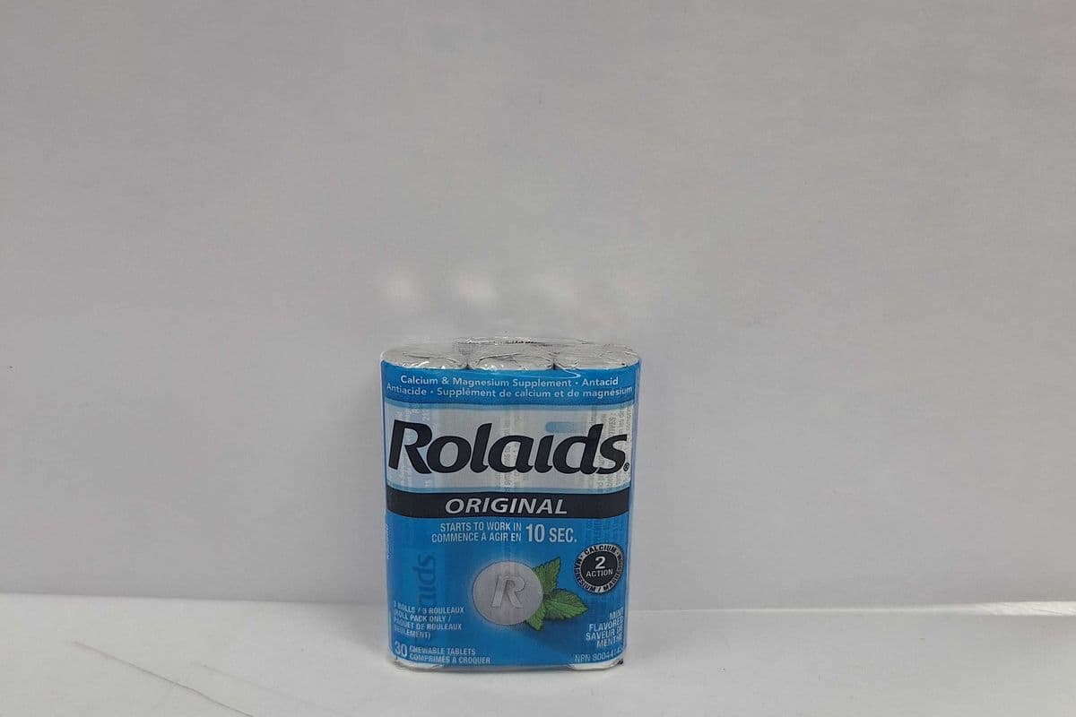 Rolaids Original 3 Rolls - $ 6.25
