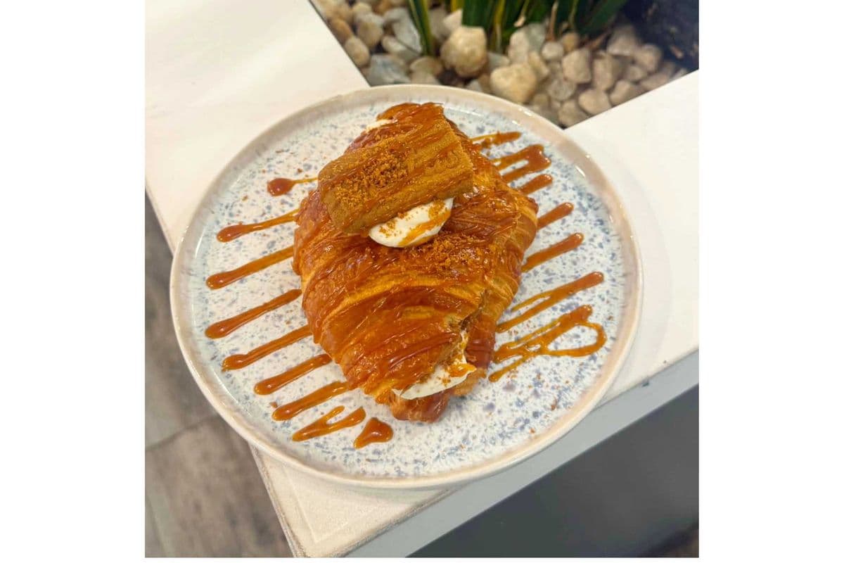 Biscoff Cookie Croissant