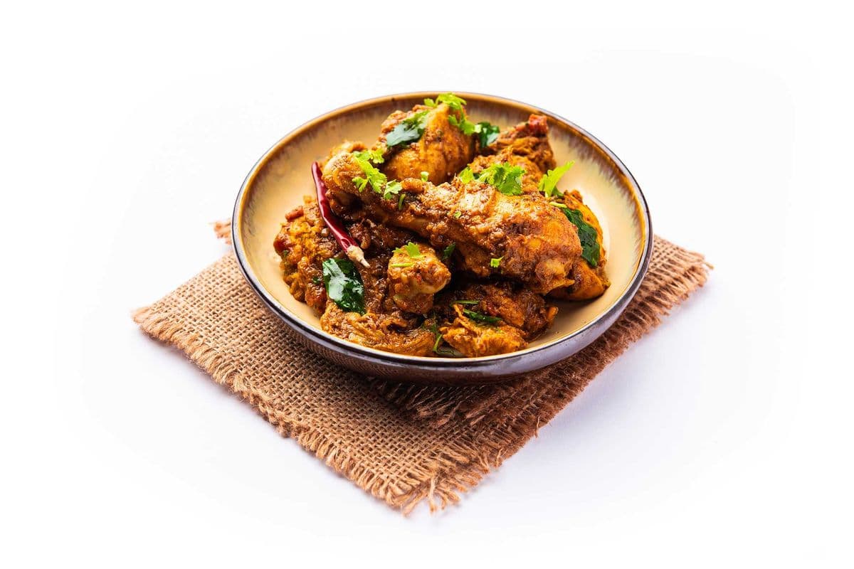 Bhoona Chicken, Lamb or Beef