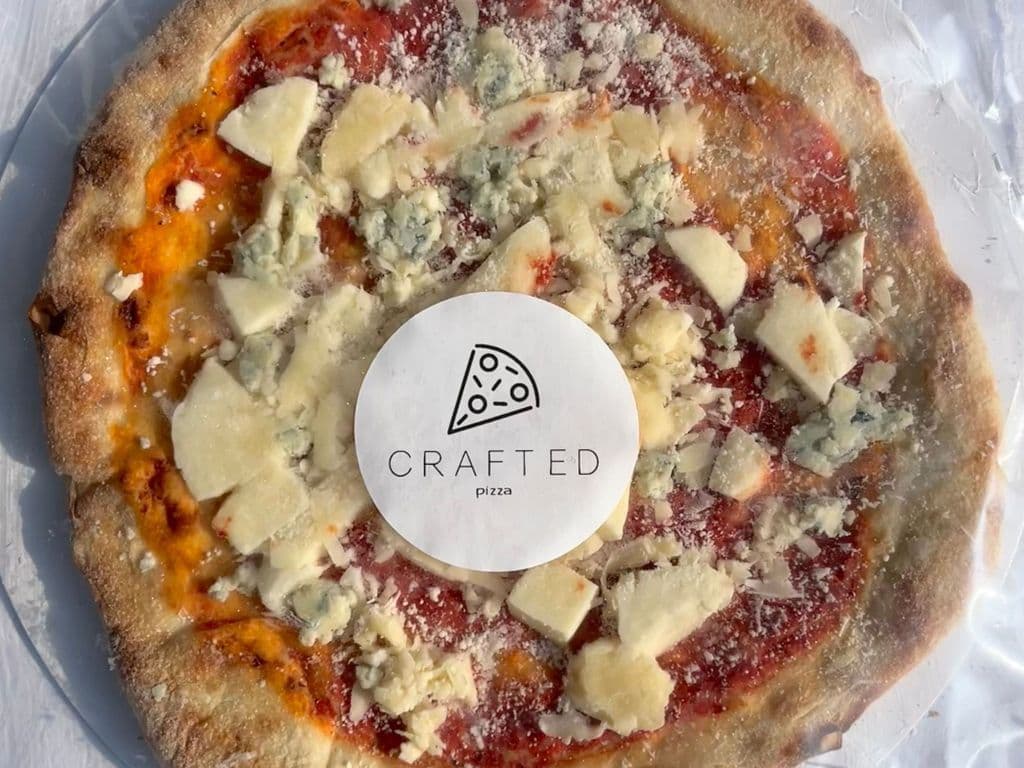 CRAFTED PIZZA QUATTRO FORMAGGI (FROZEN)