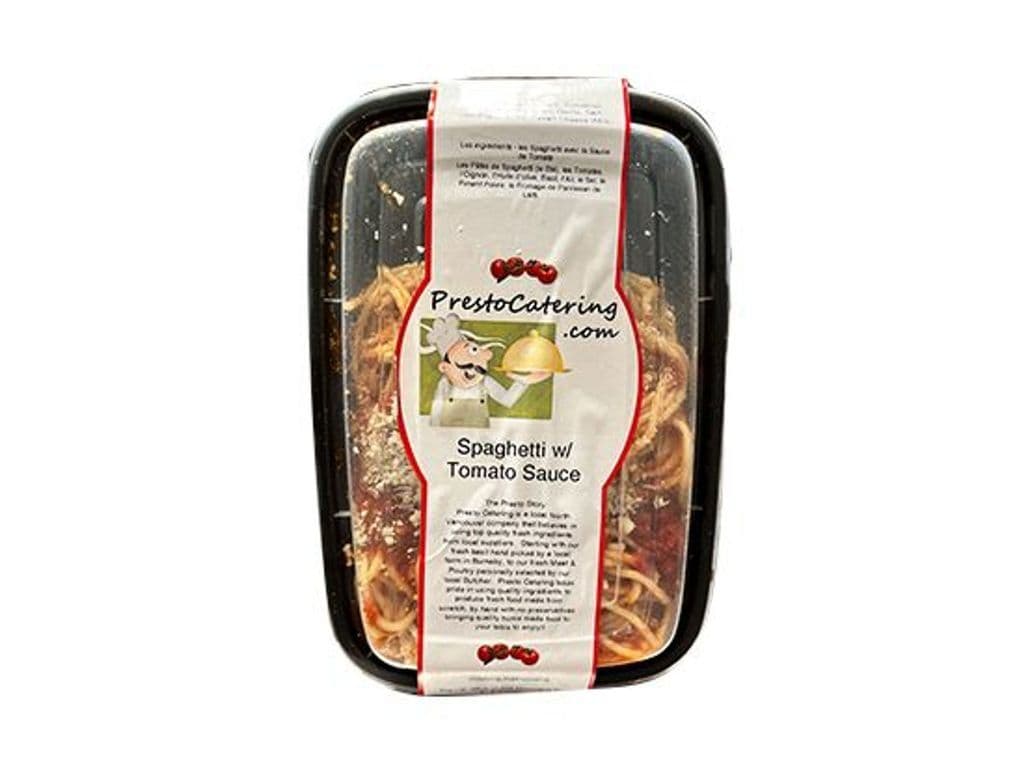 PRESTO CATERING SPAGHETTI W TOMATO SAUCE