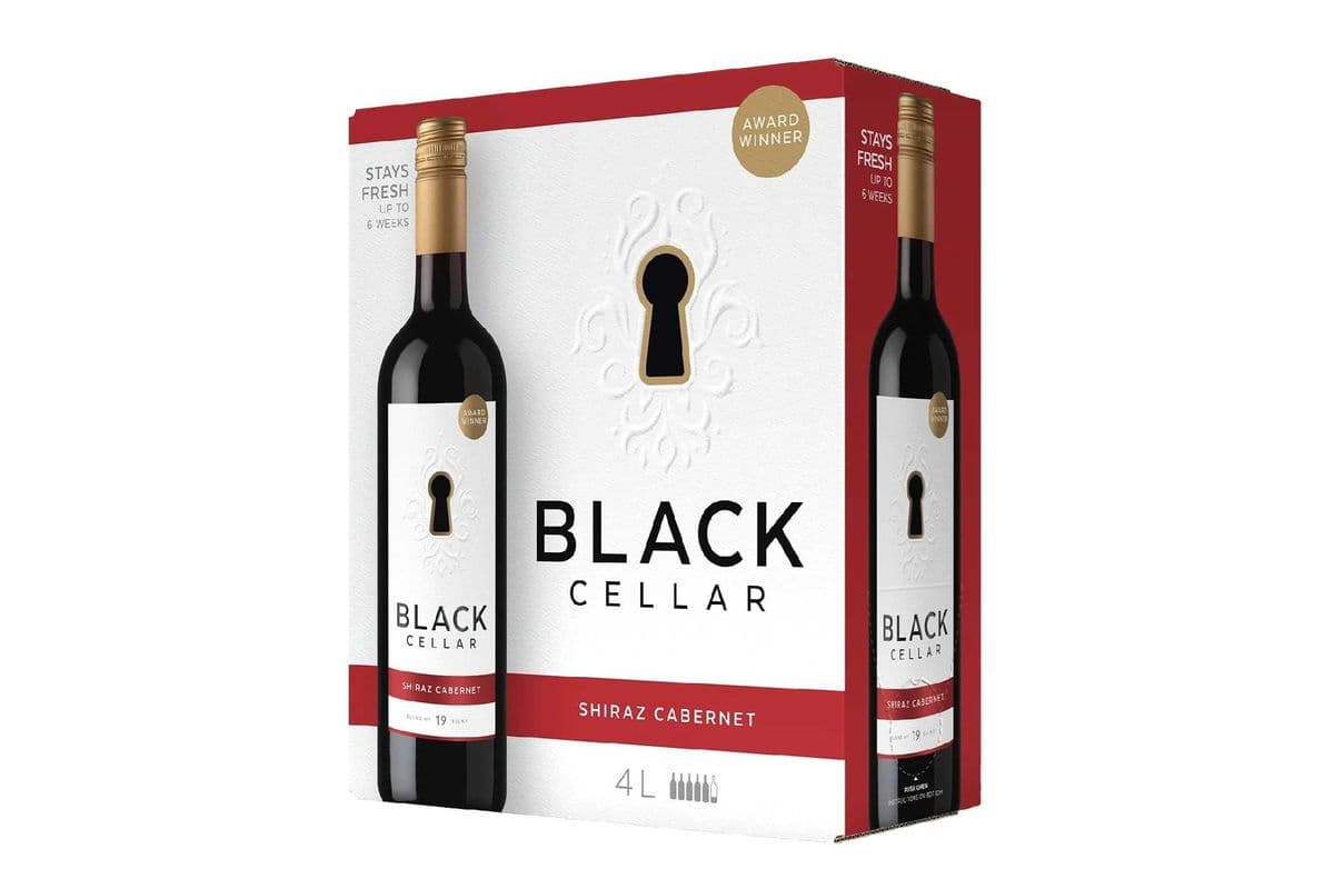 Black Cellar Shiraz Cabernet-4L (1 x 4L)