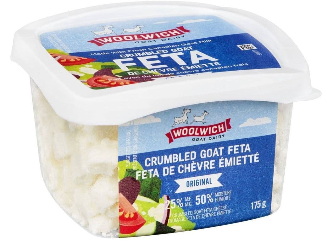 WOOLWICH GOAT FETA CRUMBLED ORIGINAL 175G