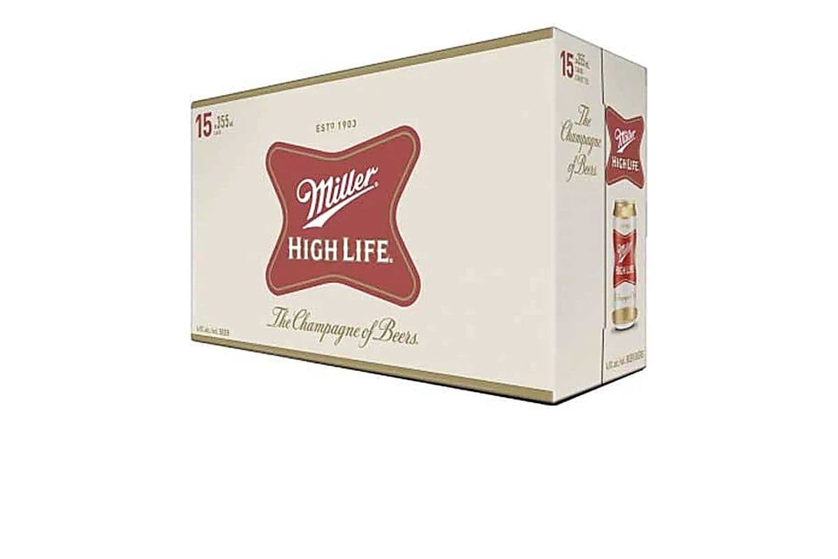 Miller High Life 15pk (15 x 355ml )
