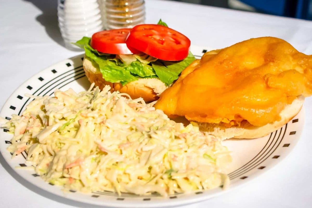 Halibut on A Bun