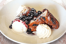 Blueberry Bread Pudding