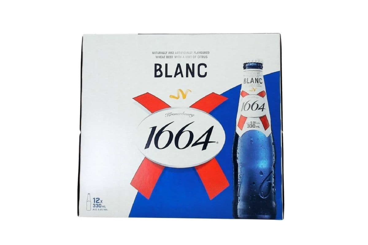 1664 Kronenbourg Blanc-12BTL (12 x 330ml)