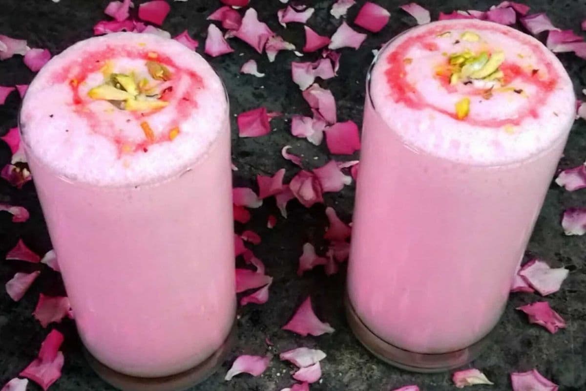 Rose Lassi