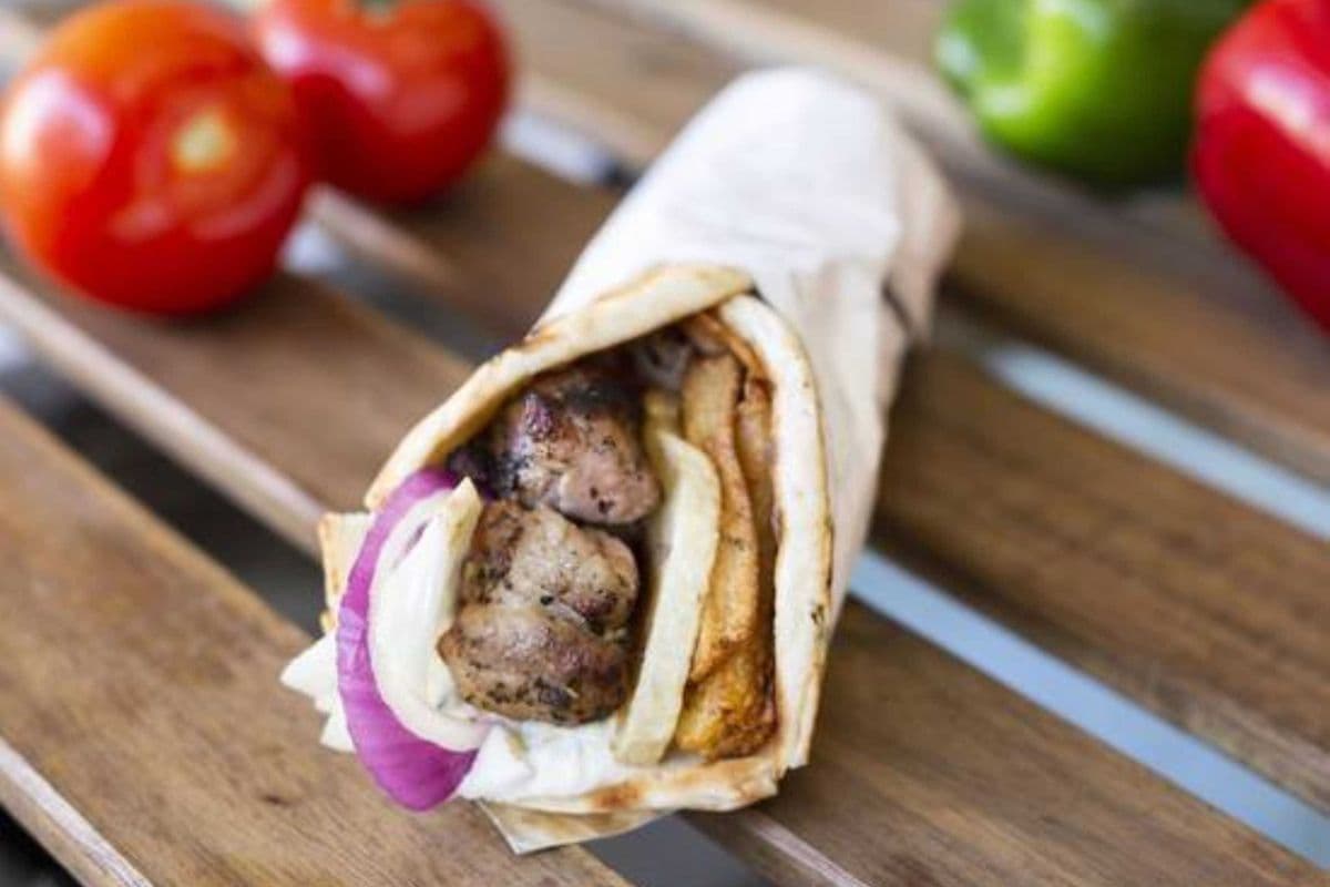 Pork Souvlaki Pita