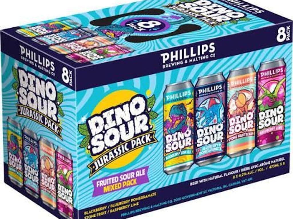 PHILLIPS DINOSOUR JURASSIC 8 x 355ml