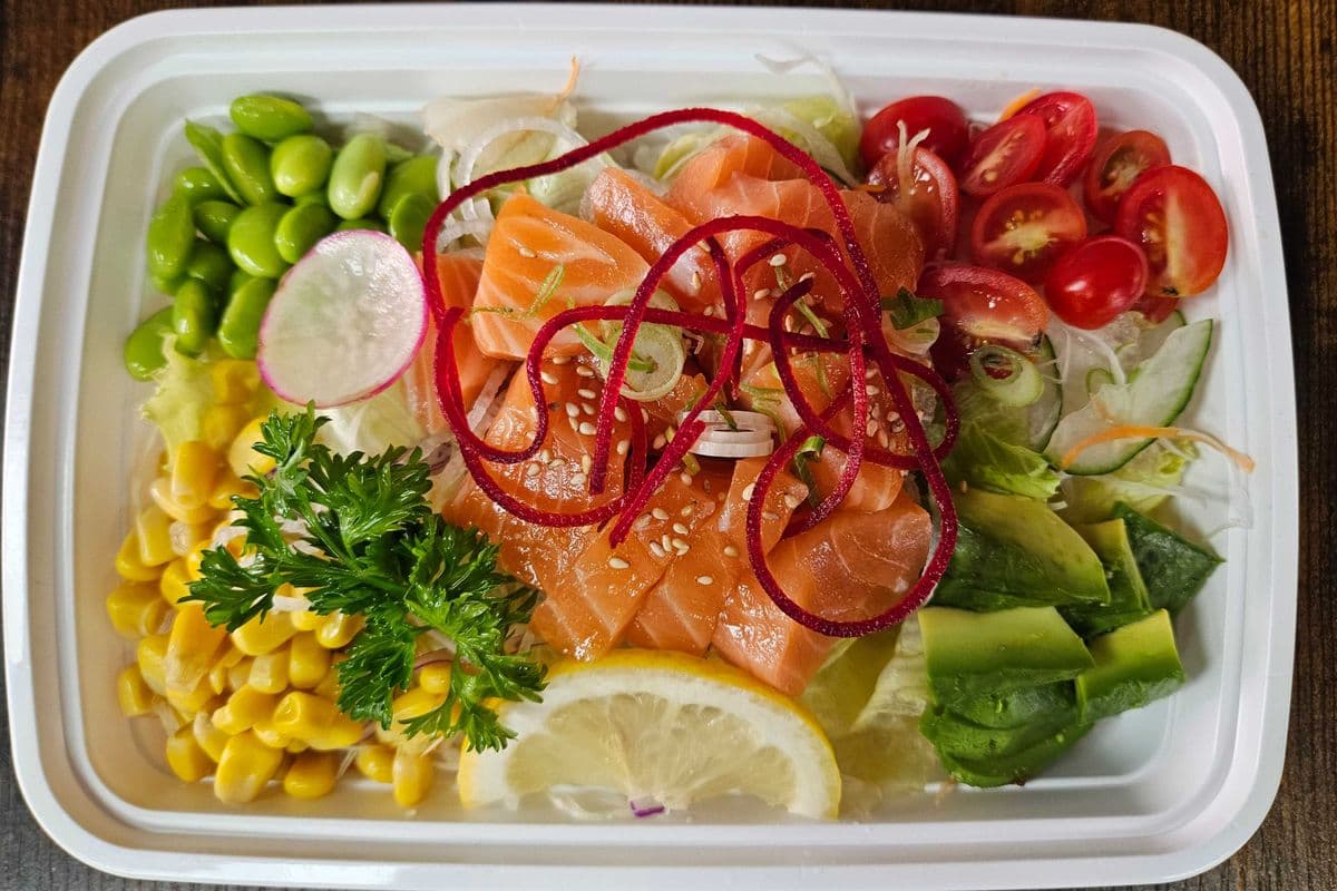 Salmon Poke Donburi