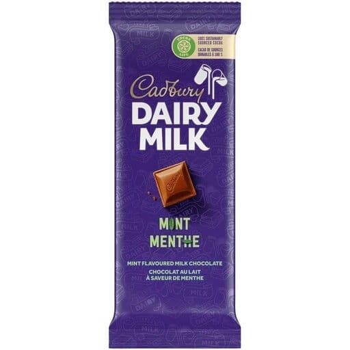 Cadbury - Dairy Milk Menthe / Mint (100 g)