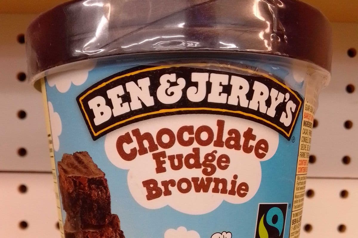 Ben and Jerry chocolate Fudge brownie (500 ml) Ice-cream cup