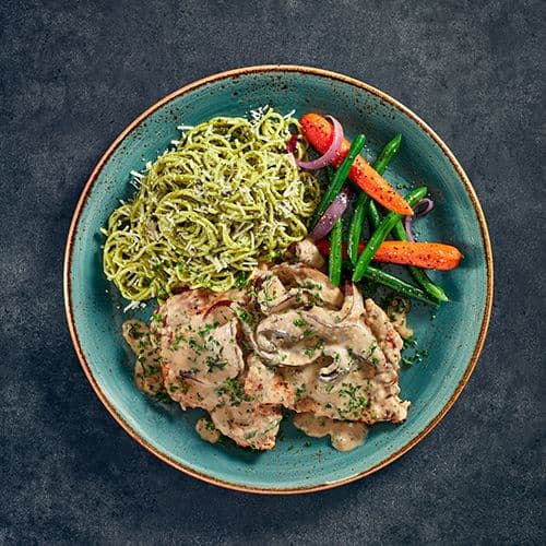 Portobello Mushroom Chicken