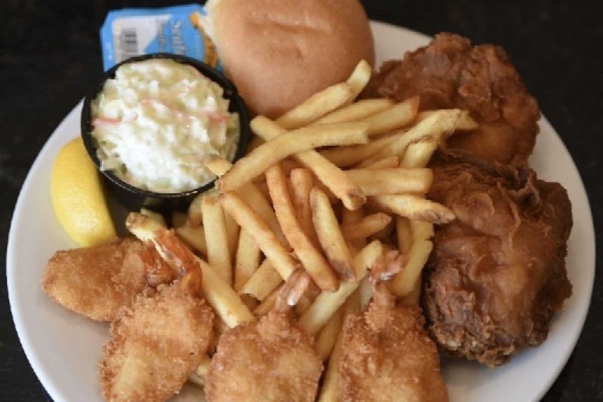 Chicken and Shrimp Dinner