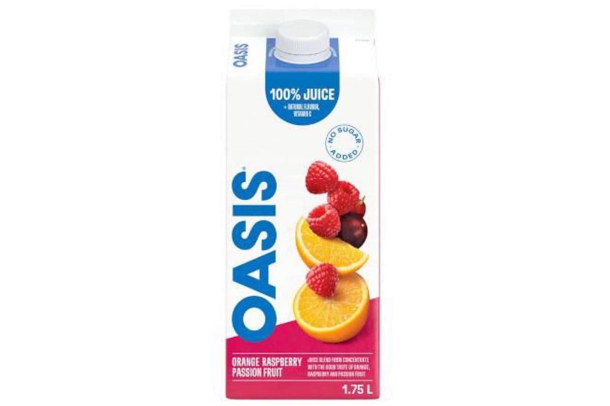 Oasis - Orange & Framboise & Fruit de la Passion / Orange & Raspberry & Passion Fruit (1.60 L)