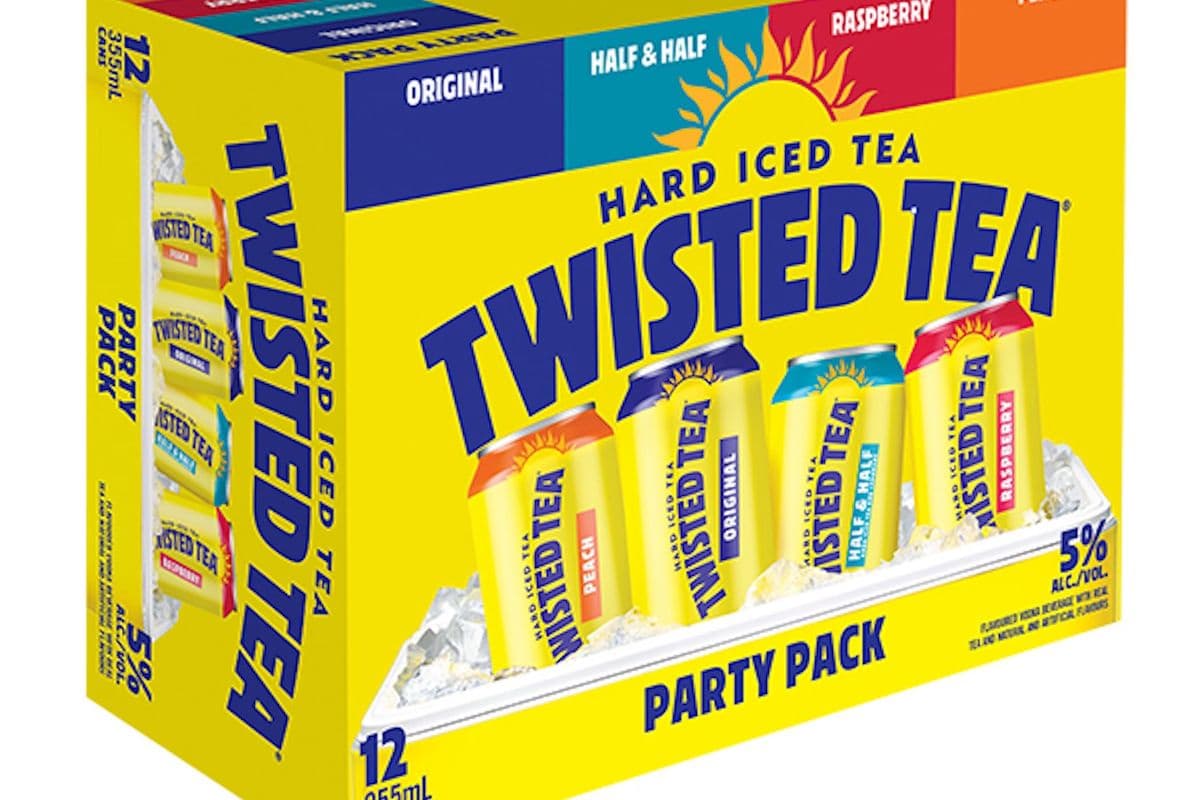 Twisted Tea party pack 12 mix (12 x 355 ml)