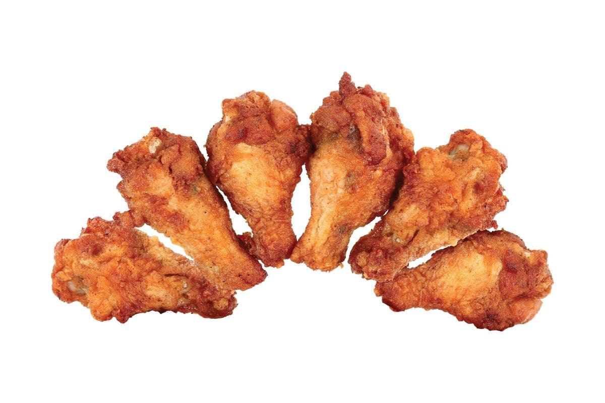 Breaded Chicken Wings (6 pcs)