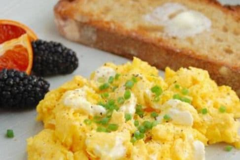 Scrambled Eggs and Toast