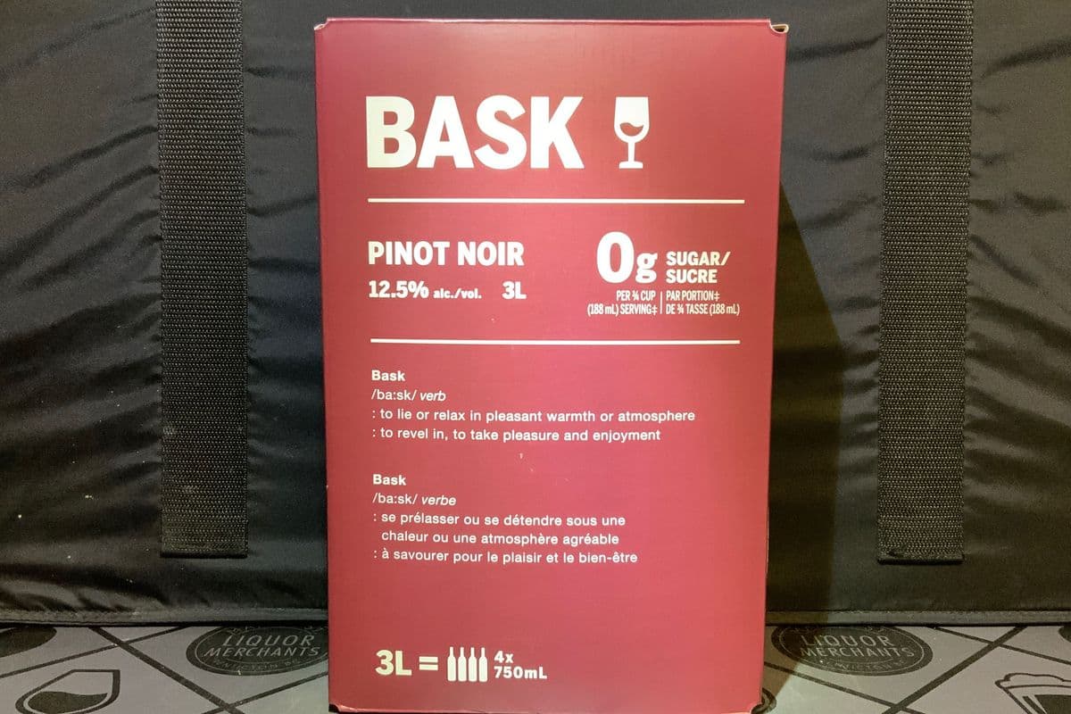 BASK -PINOT NOIR (1 x 3L CASK)