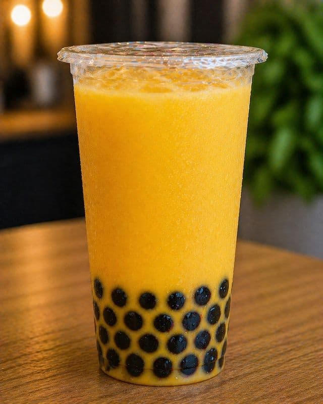 B12. Passionfruit Milk Tea