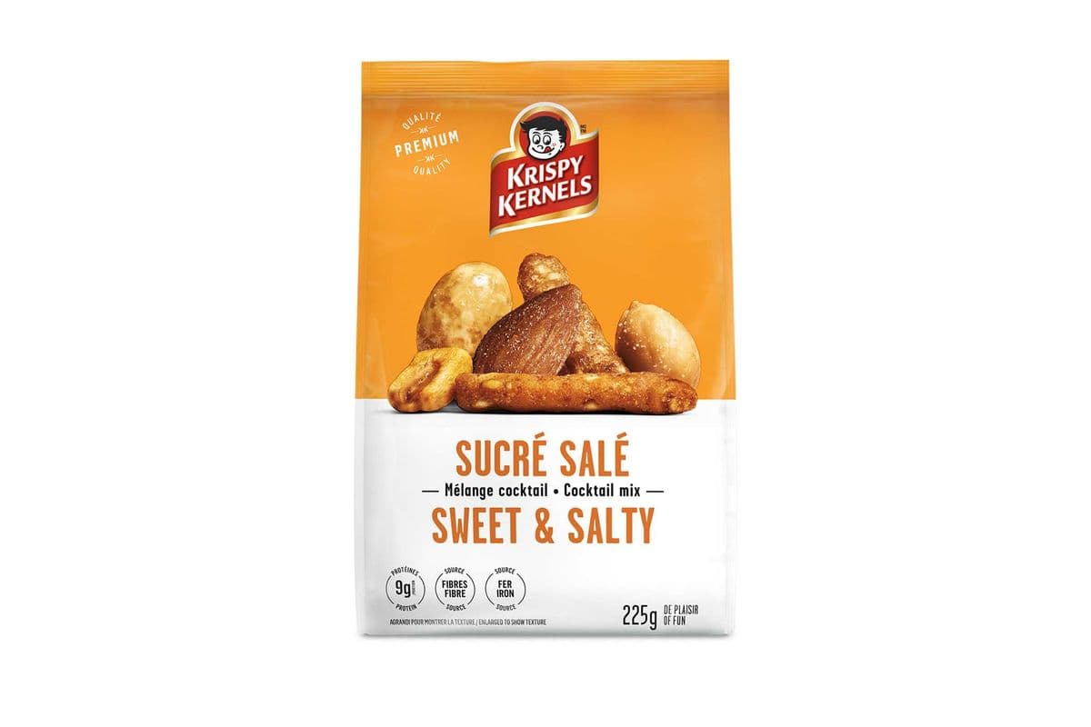 Krispy Kernels Sweet & Salty Cocktail Mix 225g