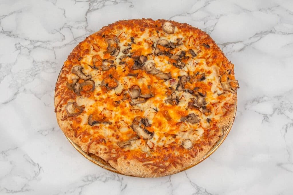 Alfredo Chicken Pizza