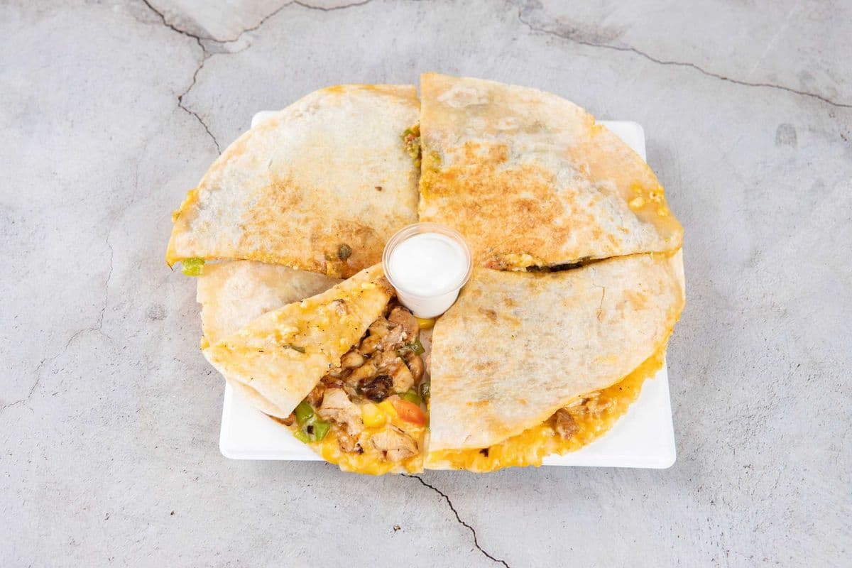 Cheesy Chicken Quesadilla