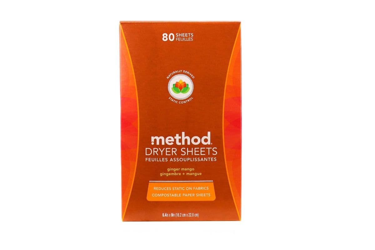 Method Ginger Mango 80 Dryer Sheets