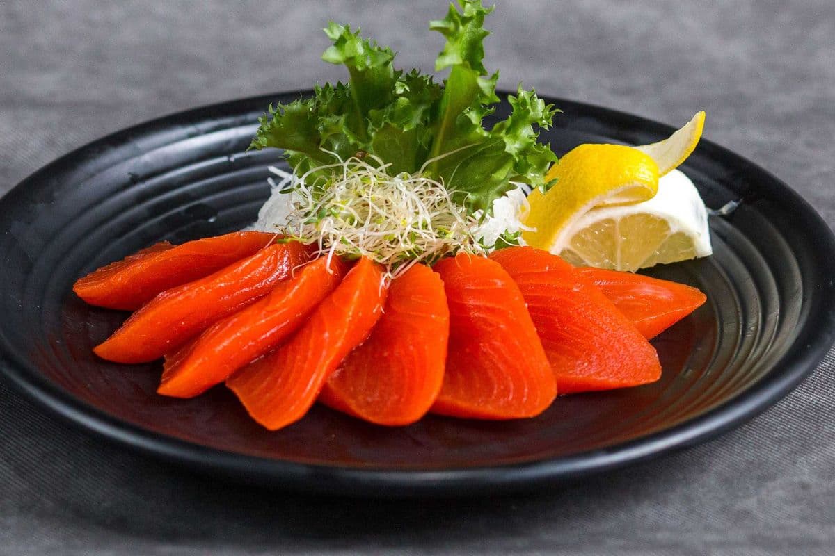 Wild Salmon Sashimi