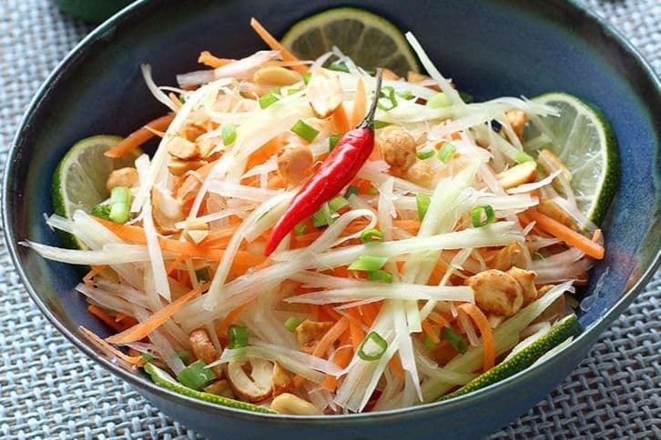 Salade de papaye