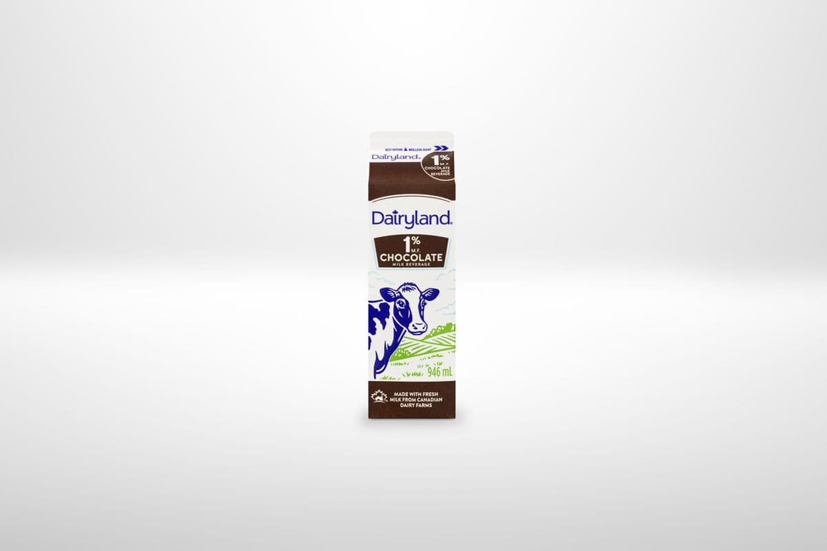 Dairyland 1% Chocolate Milk (1 L Carton)