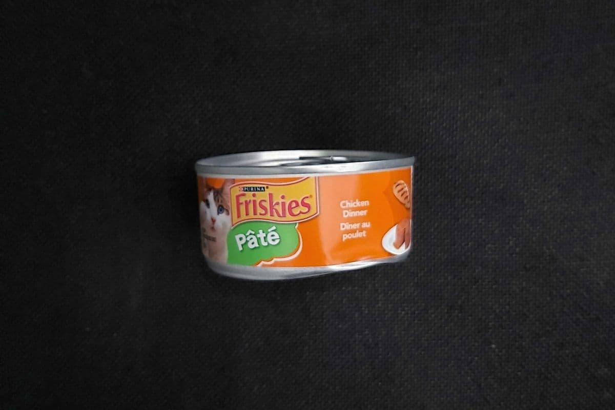 <Chat>Friskies dîner au Poulet(orange&vert) / Chicken Dinner