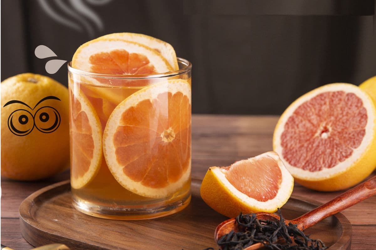 Grapefruit Green Tea