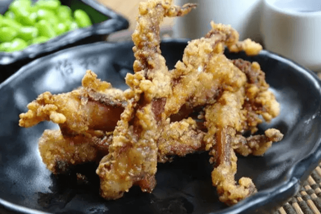 Deep Fried Squid Tentacles