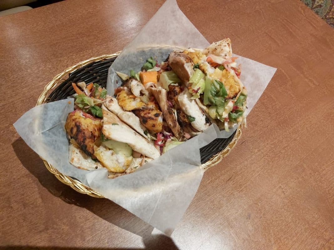 Paneer Veggie Taco
