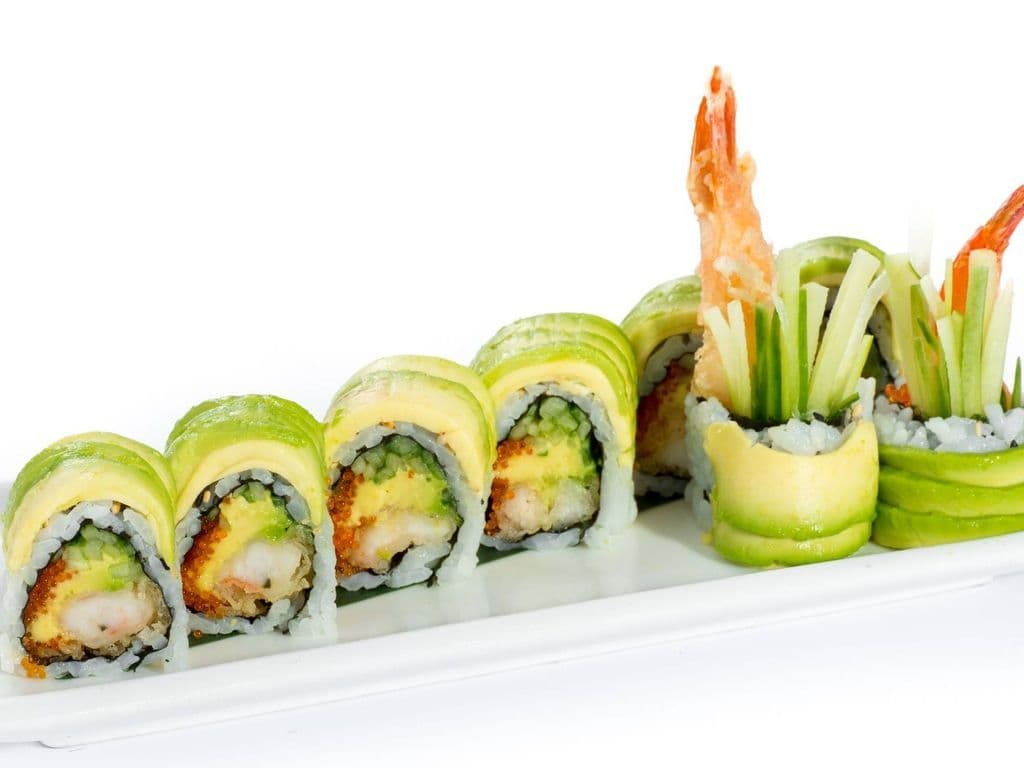 SM04 Green Dragon Roll (8 pcs)