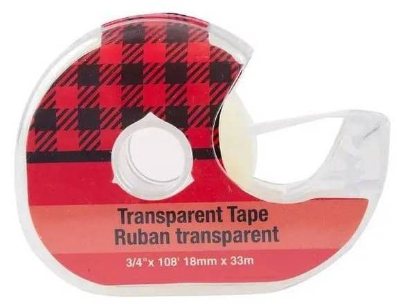 Studio Ruban Transparent 18mm X 33m/  Studio Transparent Tape 18mm X 33m