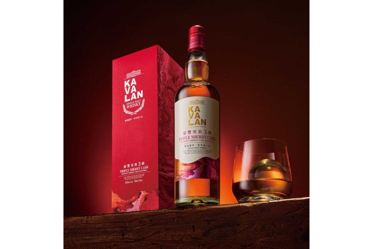 Kavalan Triple Sherry Cask Single Malt Whisky (Taiwan) (1 x 700ML)