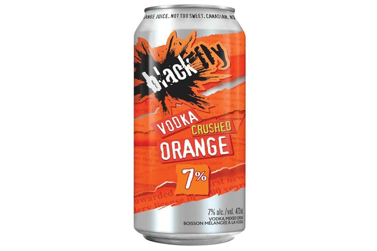 BLACK FLY VODKA CRUSHED ORANGE (1 x 473 ML)